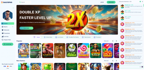 DailySpinss Homepage