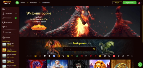DragonSlotss Homepage