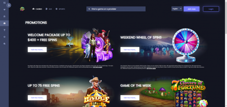 Funky Jackpots Homepage