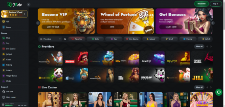 J8de Casinos Homepage