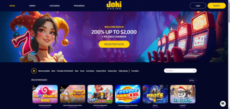 JokiCasinos Homepage