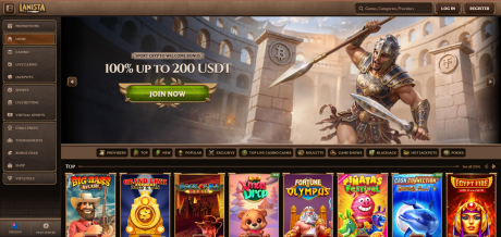 Lanista Casinos Homepage