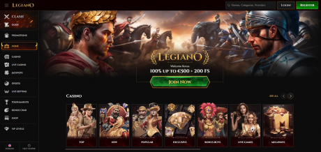 Legianos Homepage