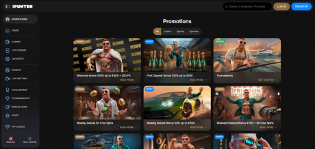 Εφαρμογές MrPunter Homepage