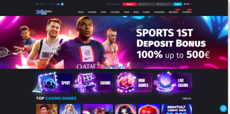 تطبيق كازينو MyStake Homepage