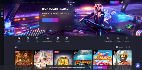 Neonix Casinos Homepage