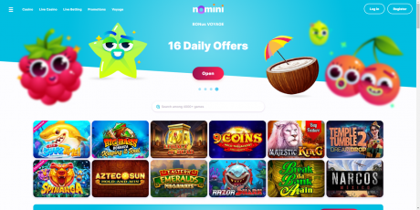 Nomini Casinos Homepage