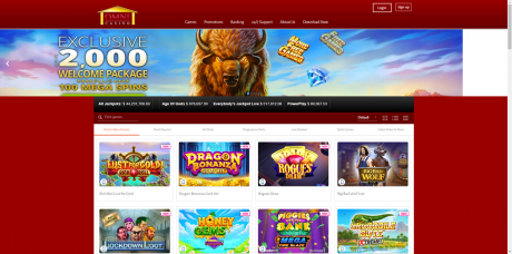 Omni Casinos Homepage