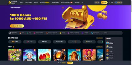 RocketPlays Homepage