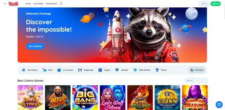 Rooli Casinos Homepage