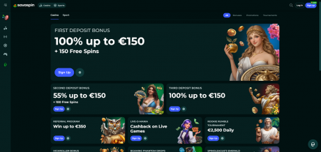 Savaspin Casinos Homepage