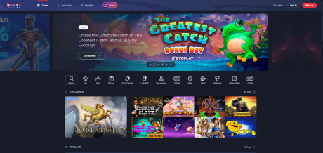 SlotV Casinos Homepage