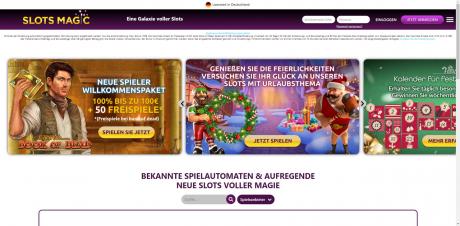 SlotsMagic Casinos Homepage