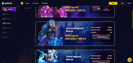 Slotsgem Casinos Homepage