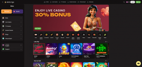 Slots'n'Go Homepage