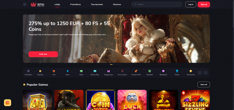 SpinEmpires Homepage