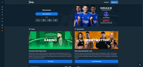 Stake Casinos Homepage