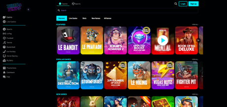 Turbo Wins Casinos Homepage