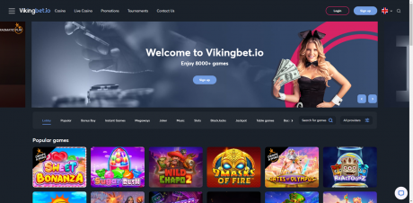 Vikingbet.ios Homepage