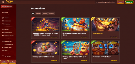 VikingLuck Homepage