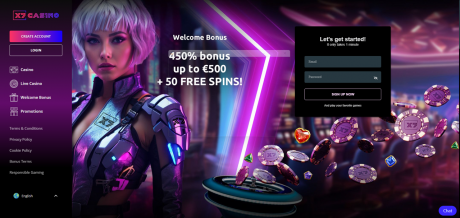 X7 Casinos Homepage