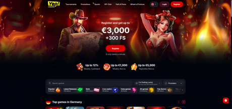 Yep Casinos Homepage