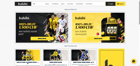 bahibi Casinos Homepage