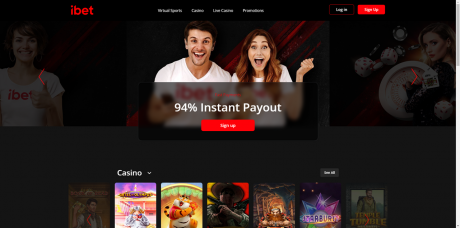 Aplicativo Ibet Homepage