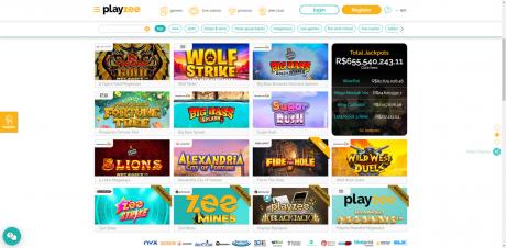 Playzee Casinos Homepage