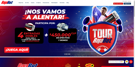 Apps RojaBet Homepage