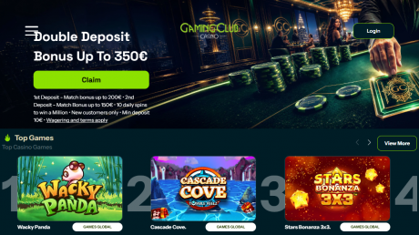 Gaming Clubs Homepage