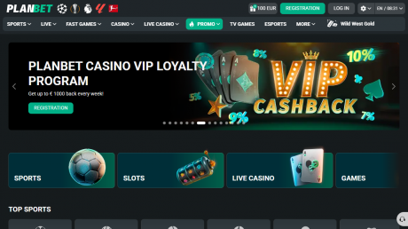 Planbets Homepage