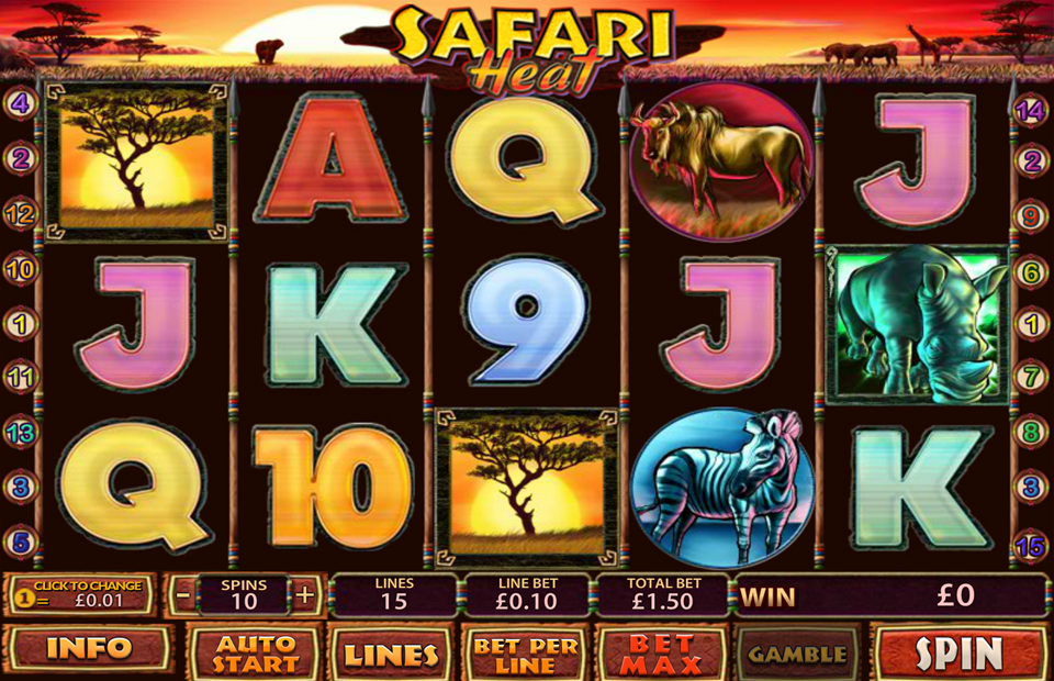 Safari heat slot free games